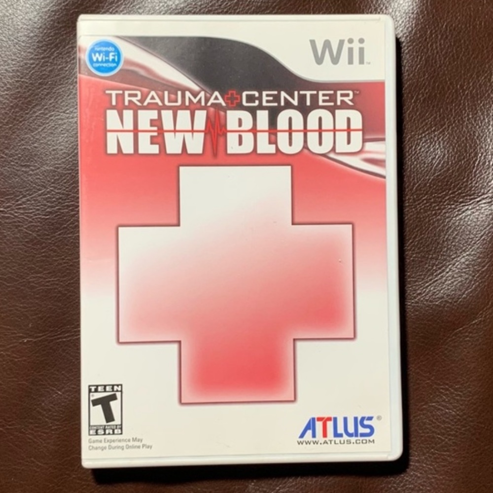 Nintendo Wii Trauma Center New Blood Video Game